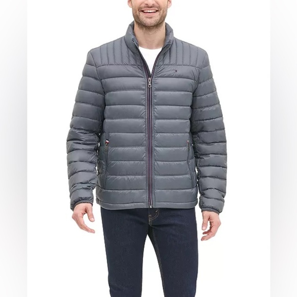 Gray Puffer Jacket